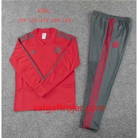 FC Bayern München Børn Sweatshirt Dragt Rød 2018-2019